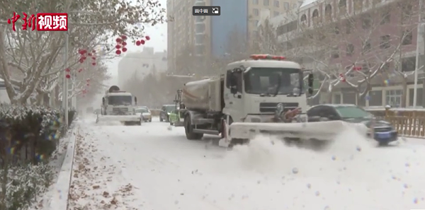 喀什玉龙环保“战冰雪，保出行”