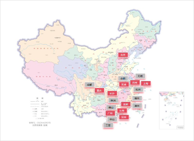 玉龙环保：2023年跨省拿单20强城市分布图